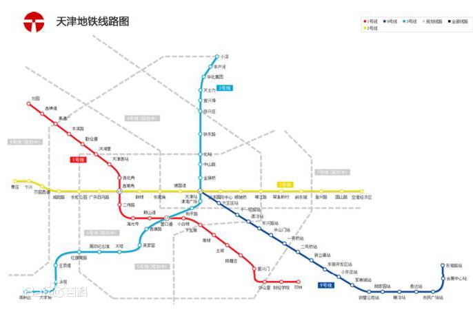 天津地铁12号线全新路线图揭晓